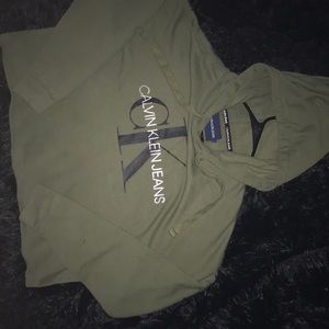 Calvin Klein Jeans cropped hoodie